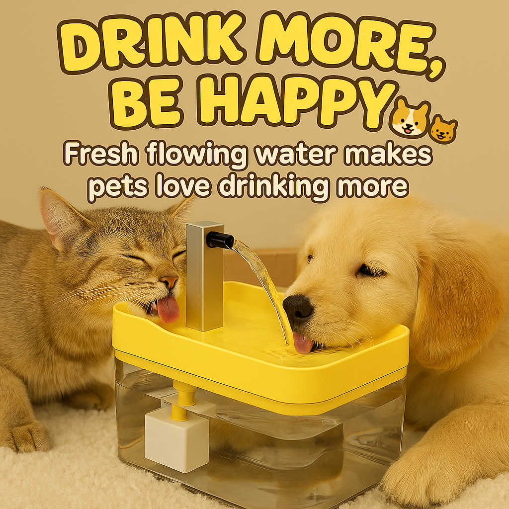 Electric Pet Water Dispenser β Keep Your Pets Hydrated, Healthy & Happy β Every Single Day!