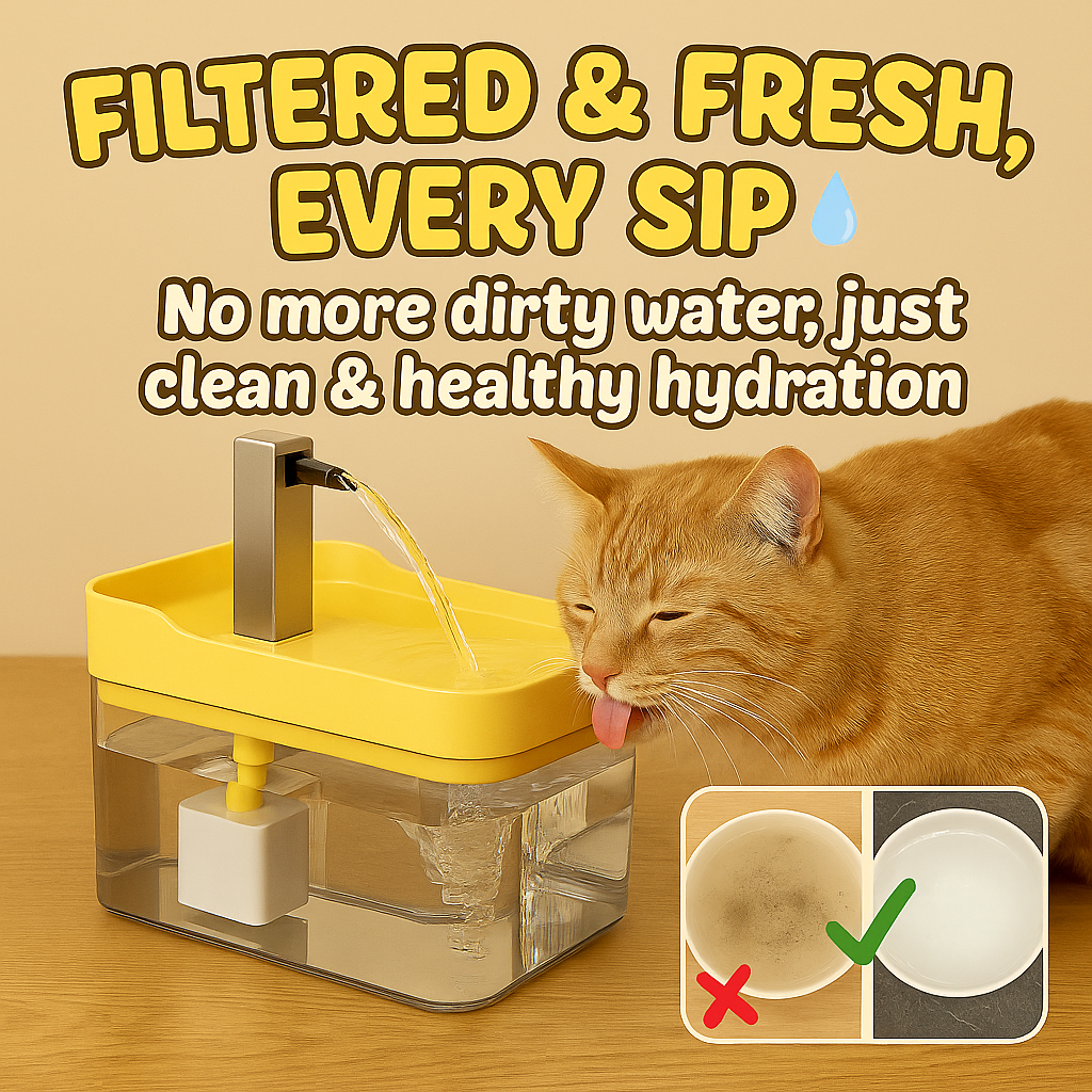 Electric Pet Water Dispenser β Keep Your Pets Hydrated, Healthy & Happy β Every Single Day!