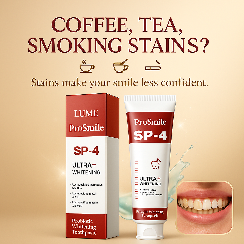 Lume ProSmile SP4 – A brighter smile & complete protection powered by Probiotic technology.