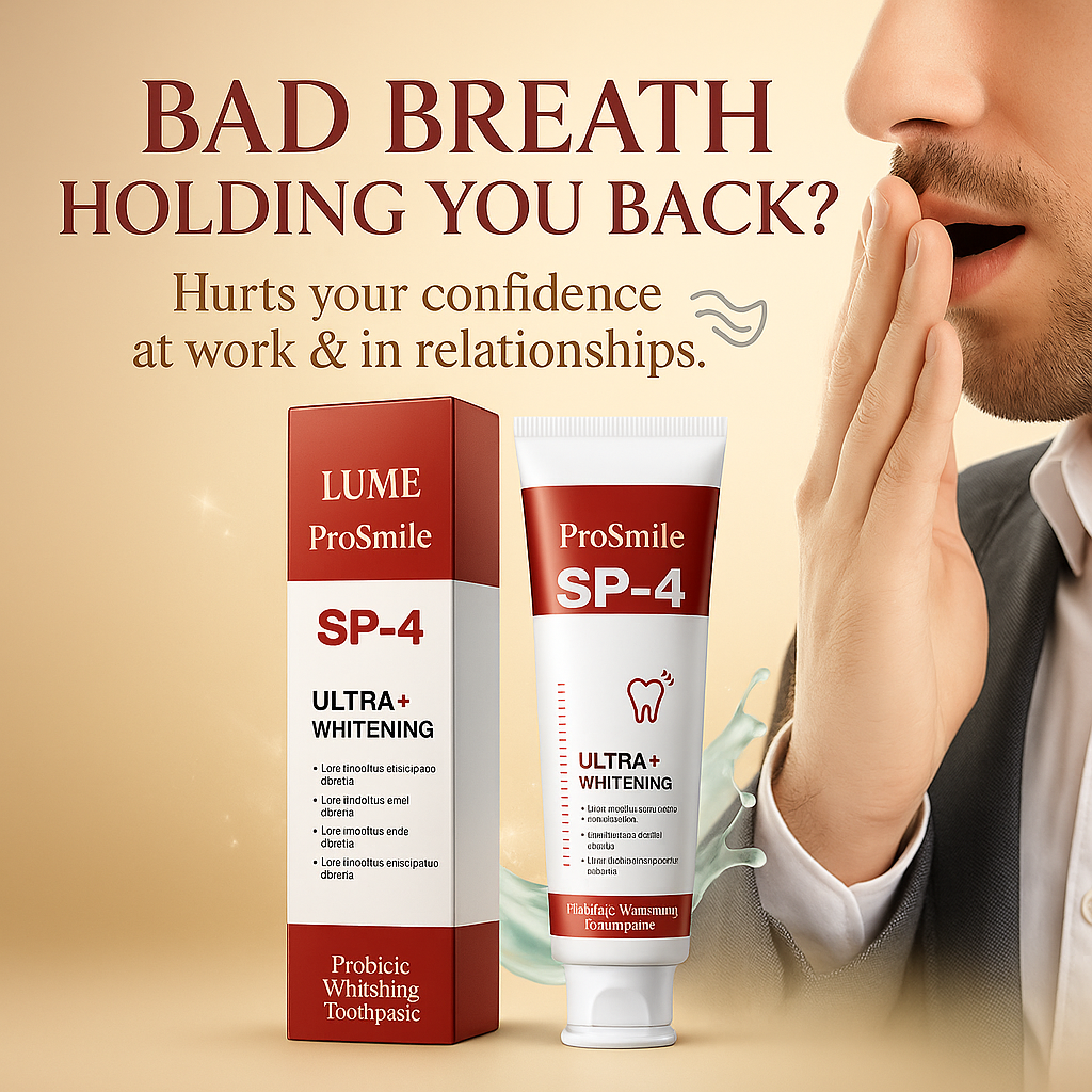 Lume ProSmile SP4 – A brighter smile & complete protection powered by Probiotic technology.