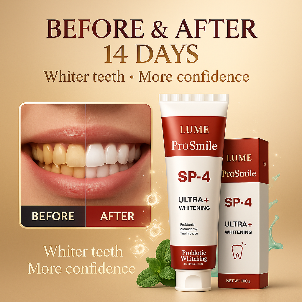Lume ProSmile SP4 – A brighter smile & complete protection powered by Probiotic technology.