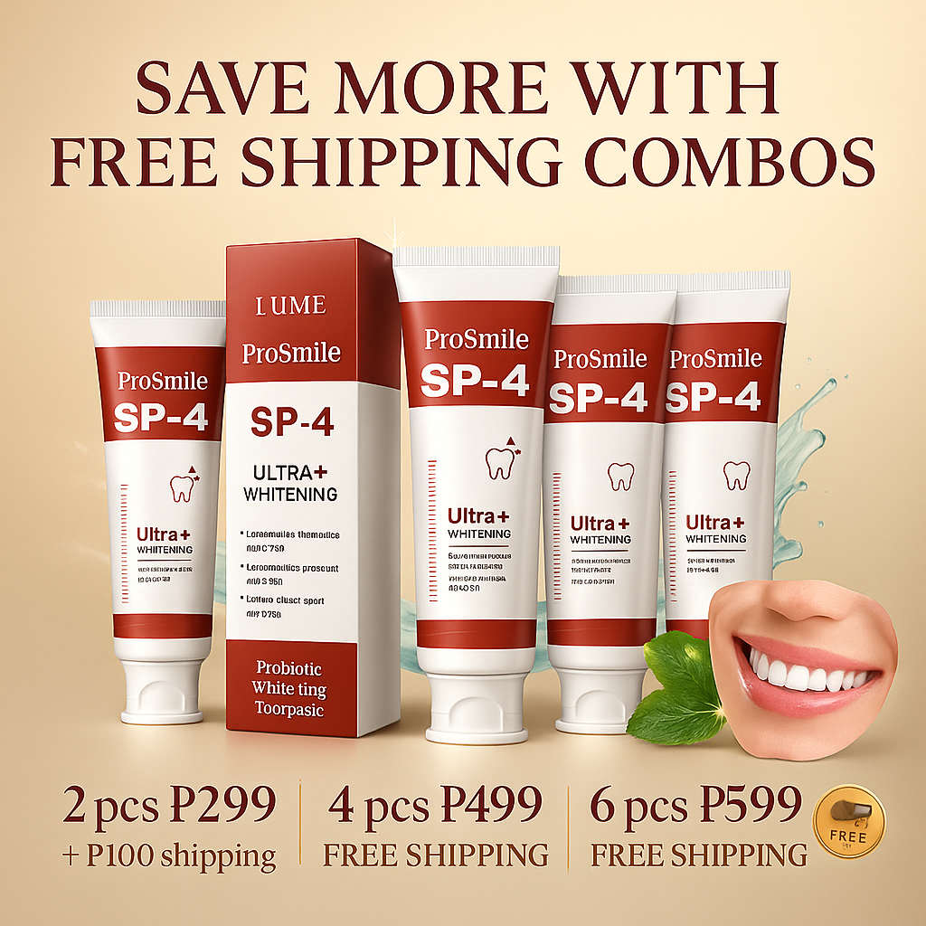 Lume ProSmile SP4 – A brighter smile & complete protection powered by Probiotic technology.