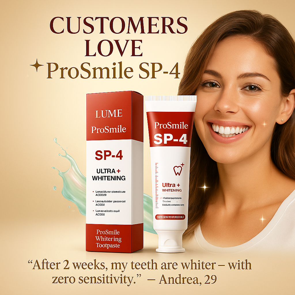 Lume ProSmile SP4 – A brighter smile & complete protection powered by Probiotic technology.
