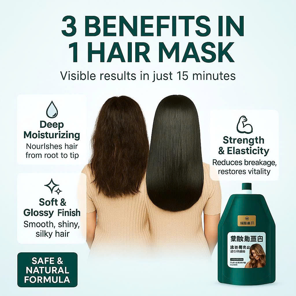 Luxury Repair Hair Treatment β Transform Damaged Hair in 15 Minutes