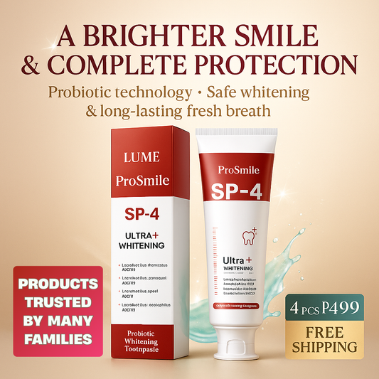 Lume ProSmile SP4 β A brighter smile & complete protection powered by Probiotic technology.